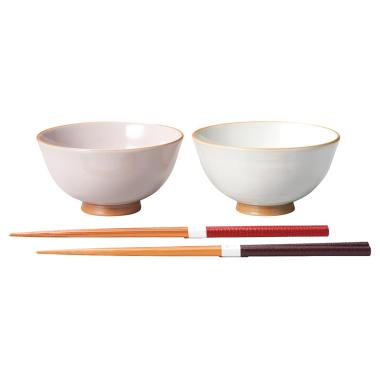 あまね　茶碗（ＷＨ×ＰＫ）