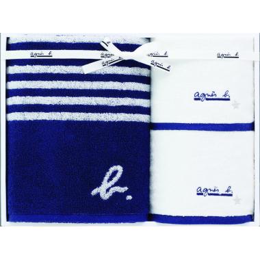 アニエスベー　ａｂマルニエール　タオルセット