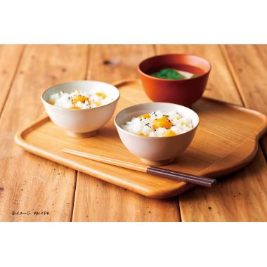 あまね　茶碗（ＷＨ×ＰＫ）